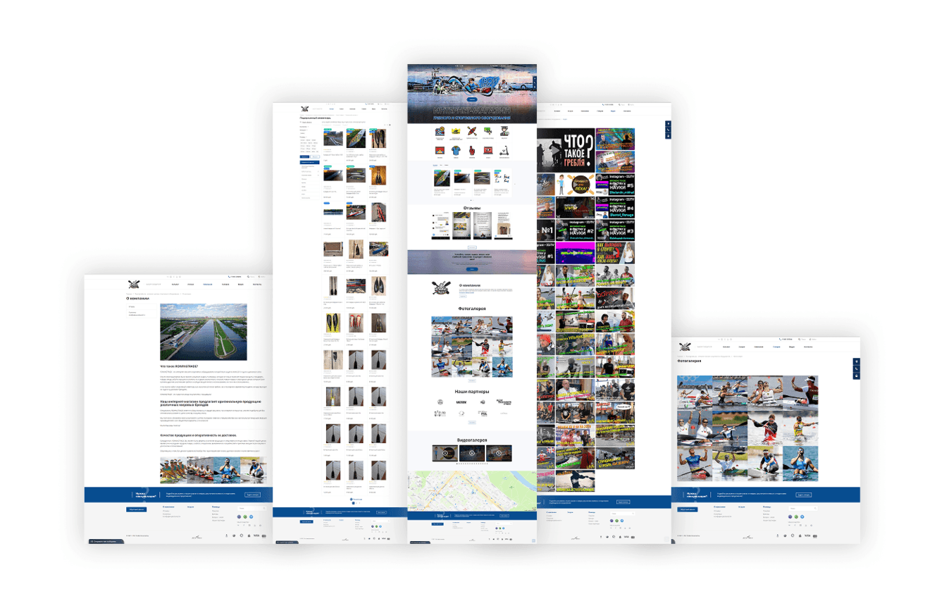 Интернет-магазин гребного оборудования "Rowingtrade"