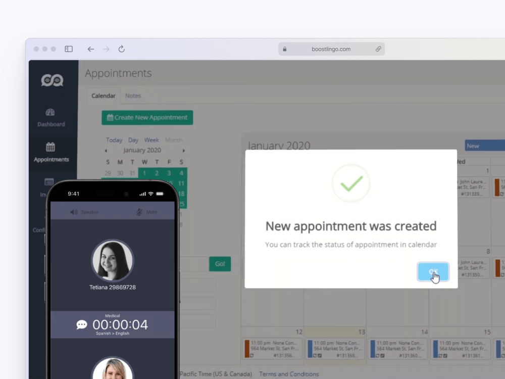 Boostlingo - Cервис по устному трёхстороннему переводу с любого языка. Лауреат Inc. 5000 в 2022 году