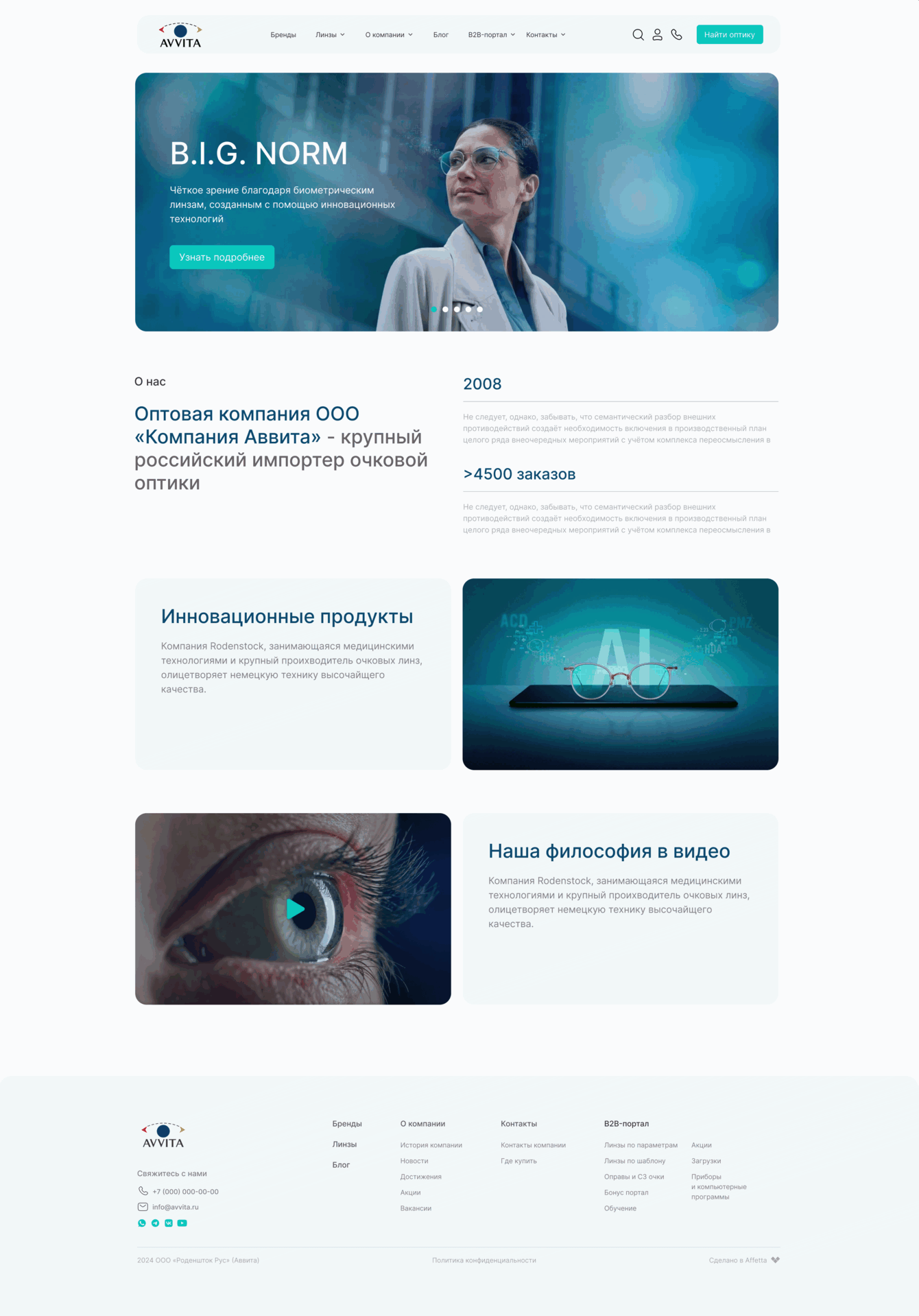 АВВИТА - Умные. Биометрические. Очки