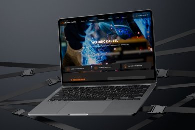 Корпоративный сайт для Welding Cartel