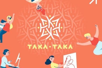 Разработка фирменного стиля и сайта для детского центра развития и досуга Taka Taka