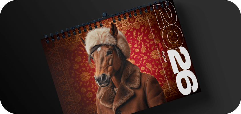 Конский труд дизайнера или как мы создавали трендовый календарь на 2026 год