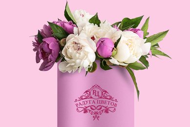 Фирменный стиль для производителя цветочных коробок