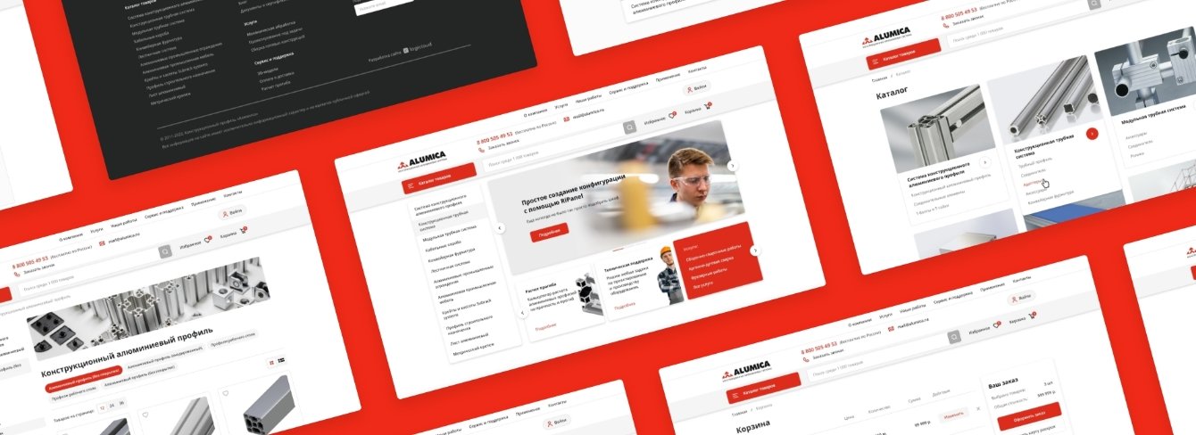 Интернет-магазин «Алюмика»