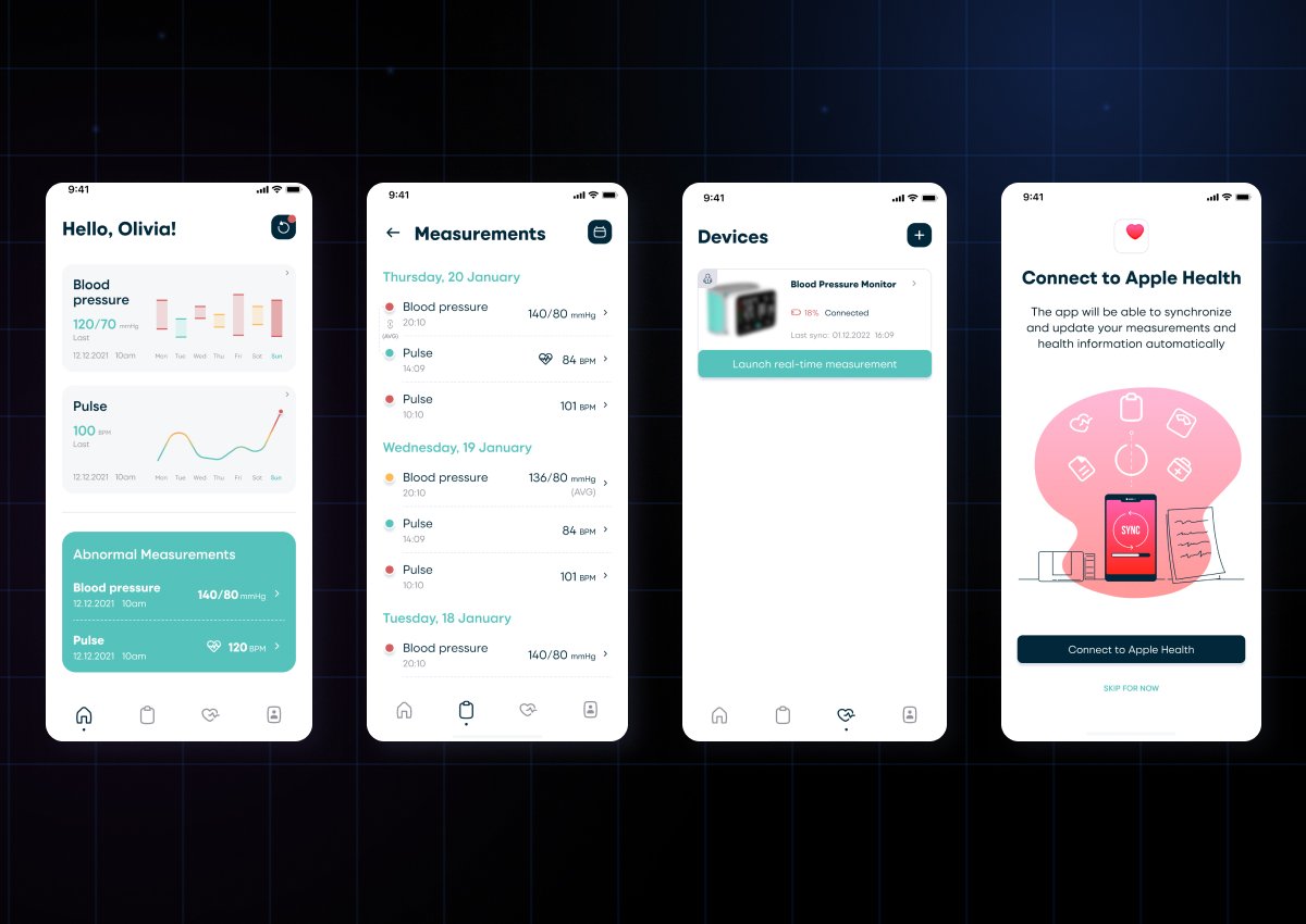 Мобильное IoT-приложение для умного тонометра