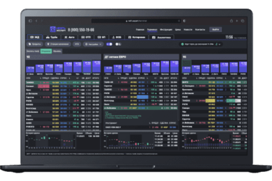 Информационно-аналитический терминал по работе с биржей