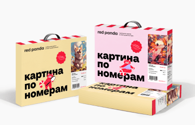 red panda / айдентика