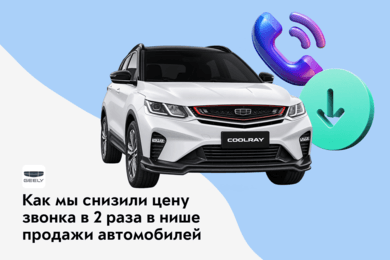 Как мы за 2 месяца увеличили количество звонков в 1,7 раз в продаже автомобилей