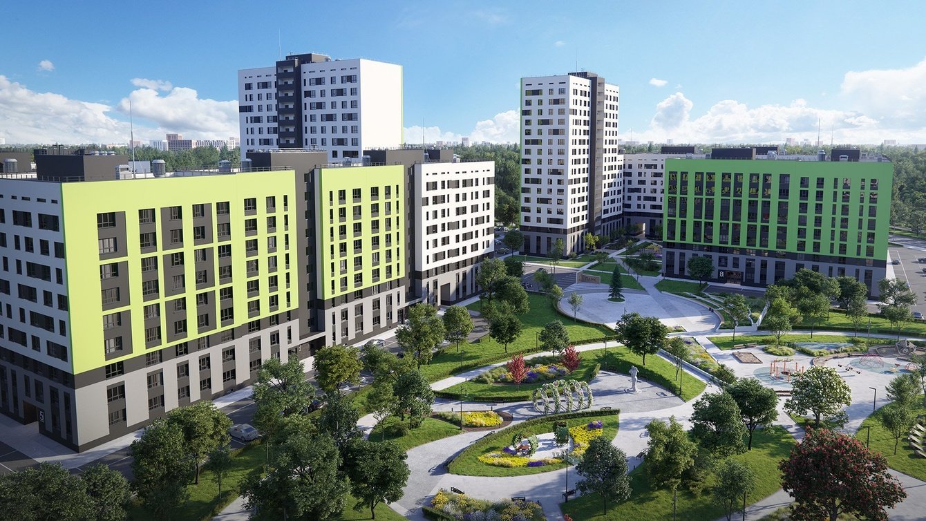 3D-визуализация для проекта ЖК «Южный город»