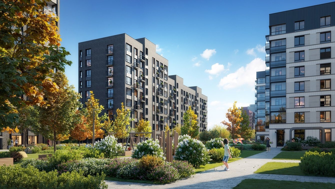 3D-визуализация для проекта ЖК «Счастье в Кольцово»