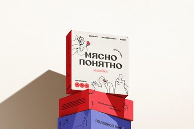 Мясно понятно. Брендинг натурального корма для животных
