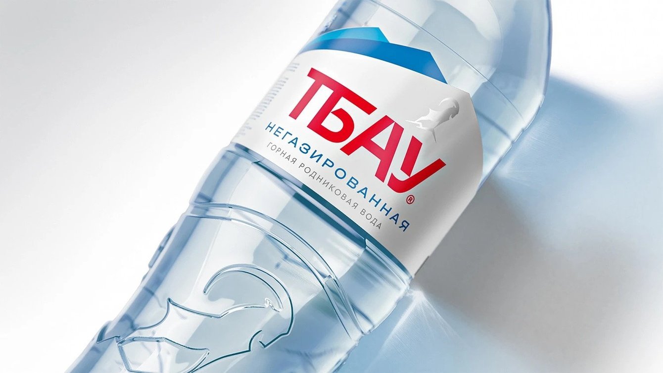 ТБАУ: редизайн упаковки воды