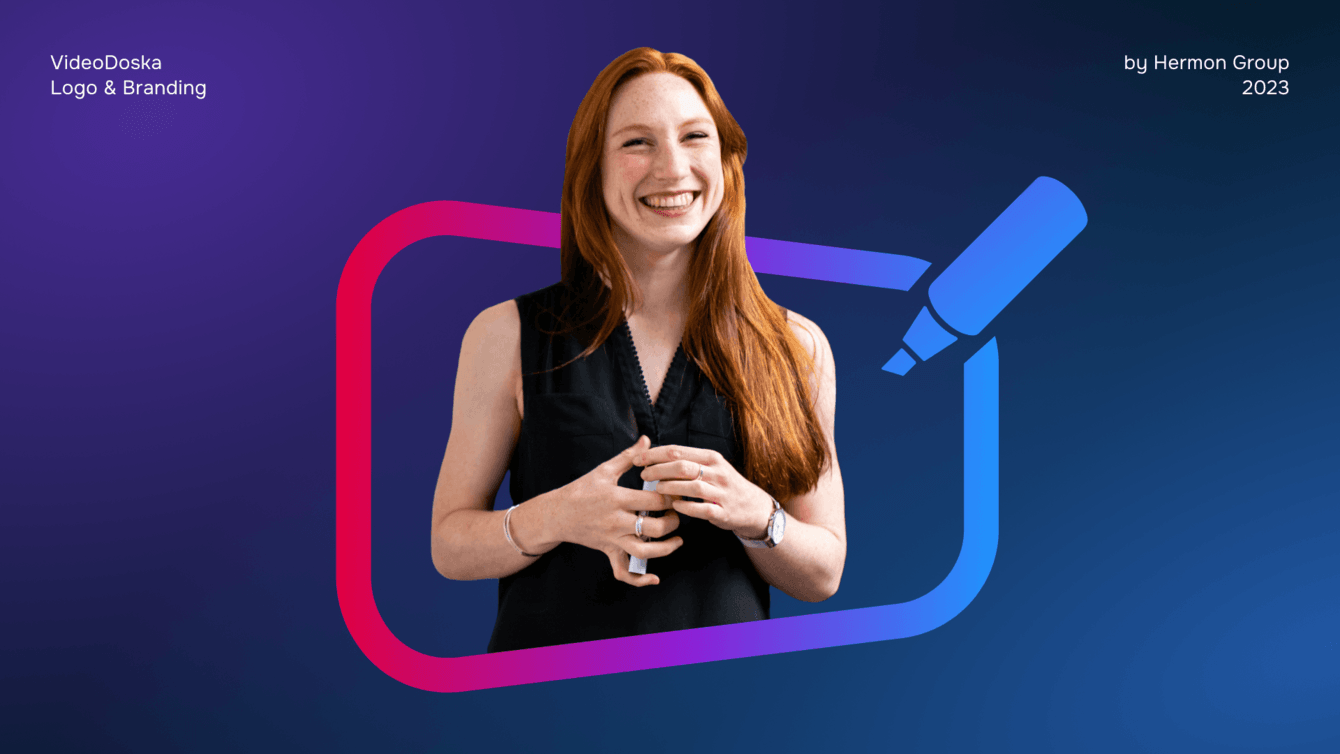 Логотип и фирменный стиль  для современной видеостудии