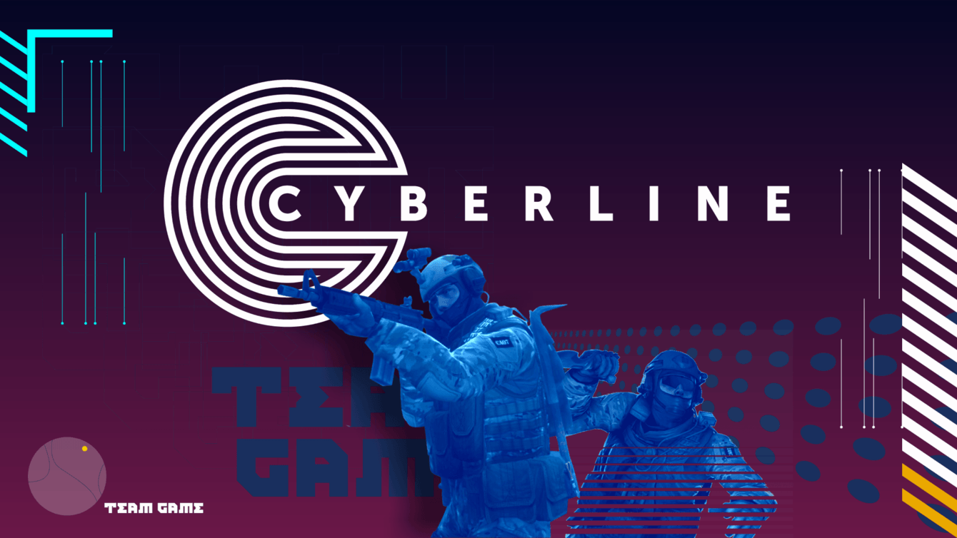 Фирменный стиль для киберспортивного клуба Cyberline