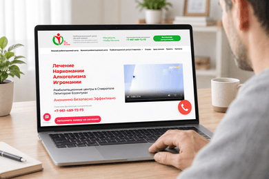 Сайт реабилитационного центра «Во имя жизни»: от знакомства к обращению за помощью