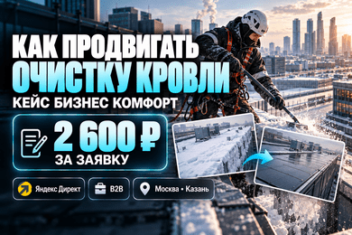 Кейс продвижения в Яндекс Директ b2b
