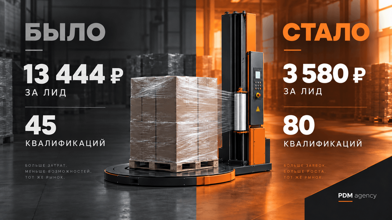 Cнизили стоимость B2B-лида в 3,8 раза, оптимизировали отдел маркетинга свыше 200тр в месяц