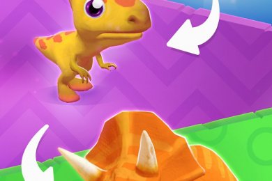Мобильная игра Dino Evolution: игра динозавры