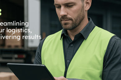 Сделали лендинг и приложение для европейской логистической компании Fulfillix