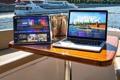 Разработка промо-сайта Теплохода «Ривер Палас»