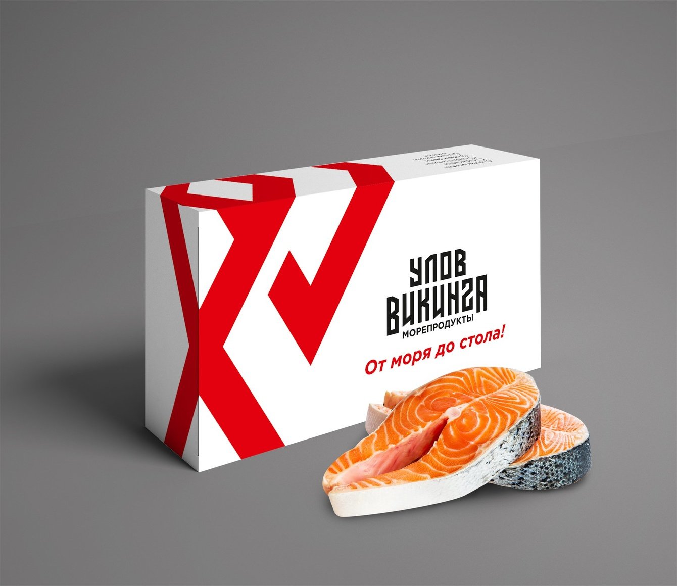 Улов Викинга: Нейминг, лого, айдентика и дизайн упаковки