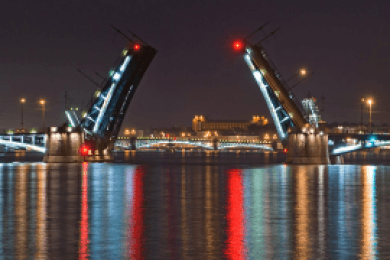 Портал для ГУП Мостотрест, обслуживающего знаменитые разводные мосты Санкт-Петербурга