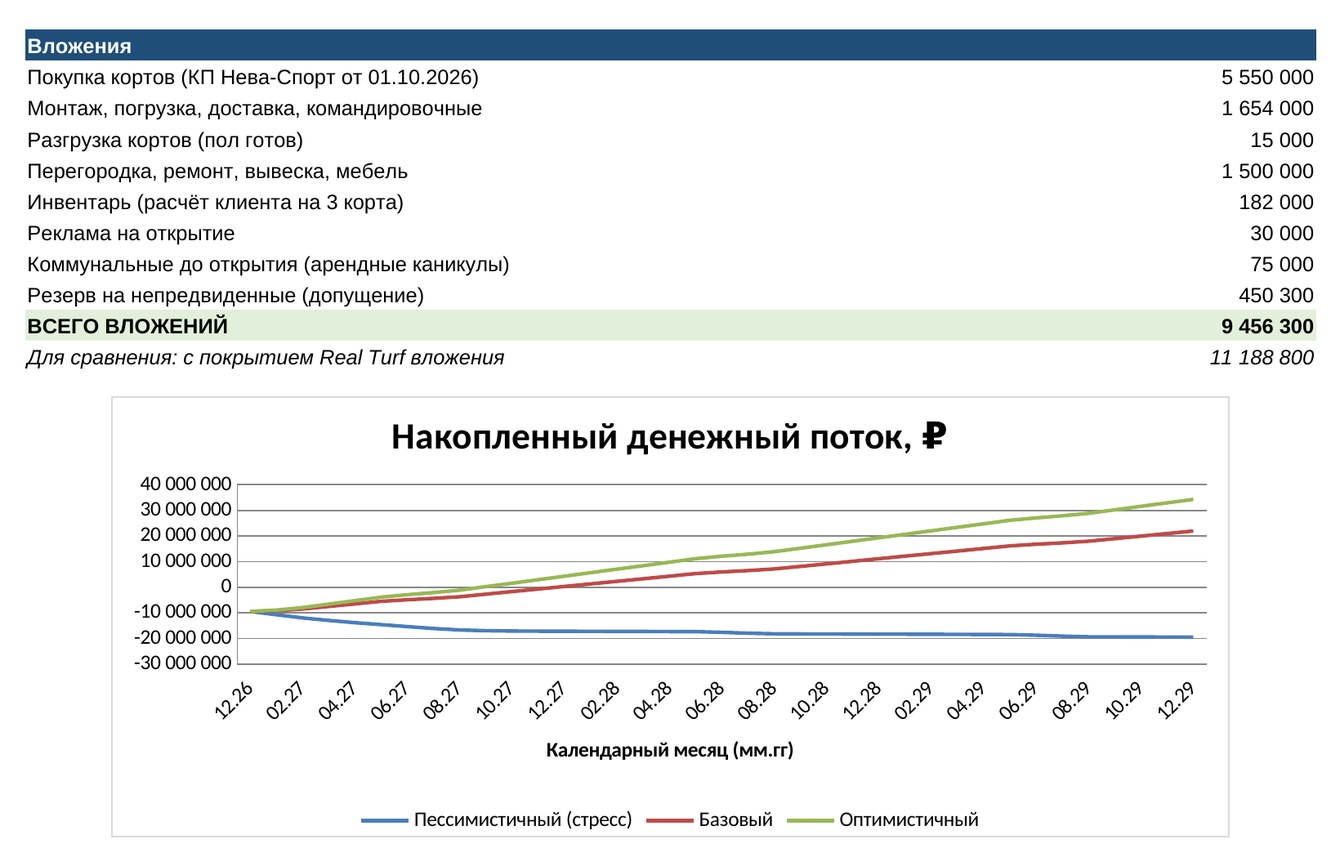 Финмодель падел-клуба для инвестора: окупаемость 11,7 месяца, 10 версий за 2 дня