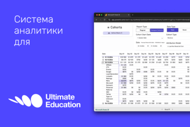 Внедрение сквозной аналитики для EdTech-компании