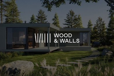 Брендинг строительной компании Wood and Walls