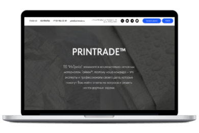 Кейс по продвижению сайта Printrade