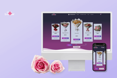 Разработка интернет-магазина по продаже цветов 