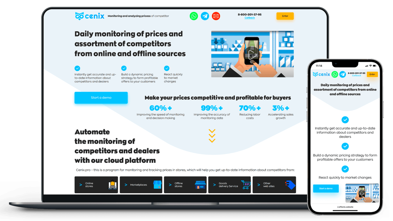 Многостраничный сайт на CMS WP из 24 landing page на двух языках, с Блогом и продвинутой навигацией