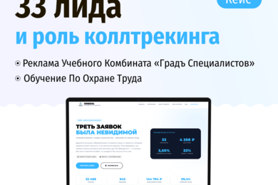 Реклама учебного центра: 33 лида и роль колл-трекинга