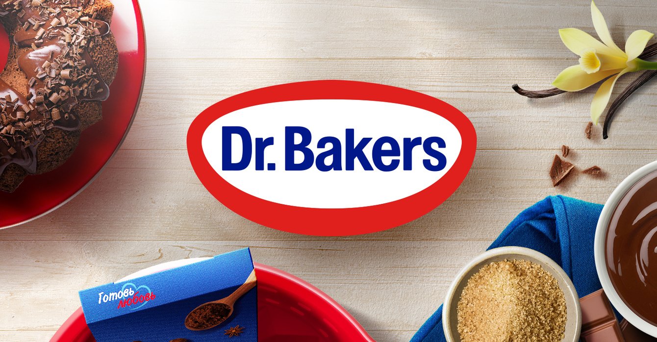 Разработка дизайна упаковки для Dr. Bakers
