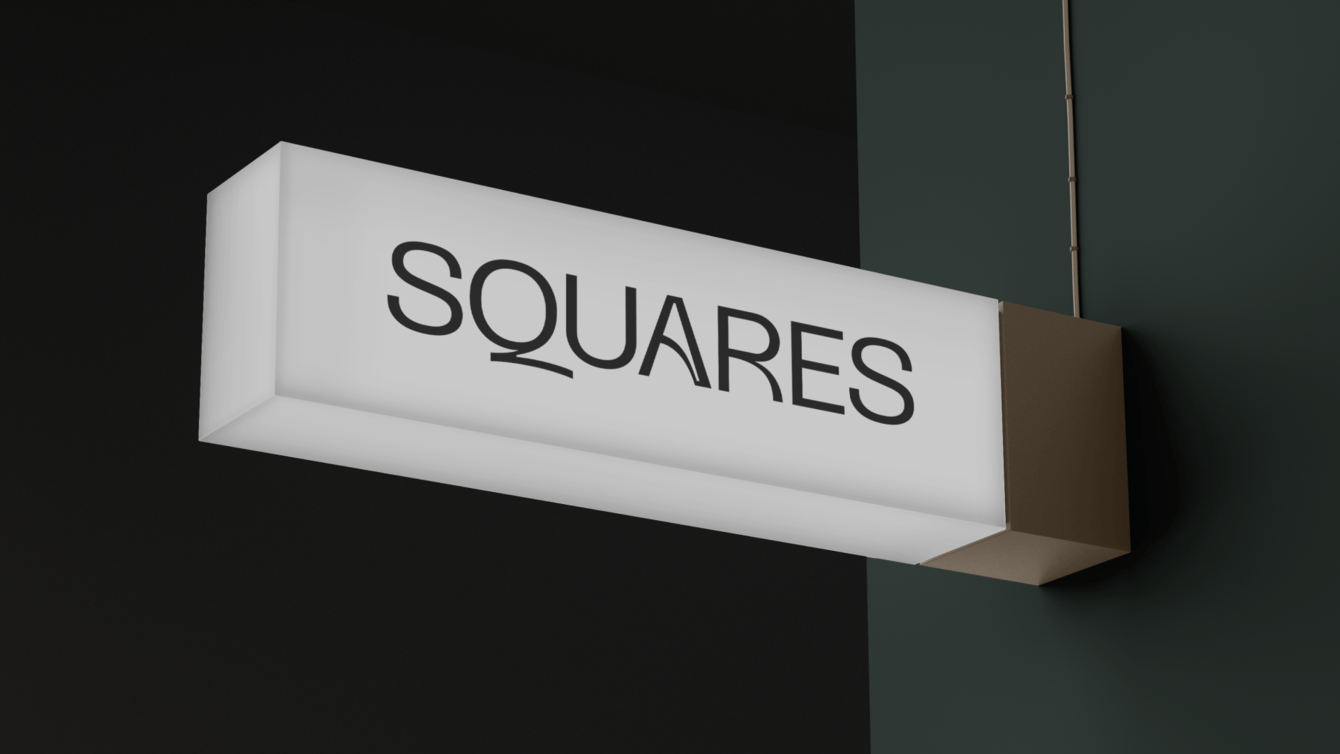 Squares — айдентика для архитектурного бюро