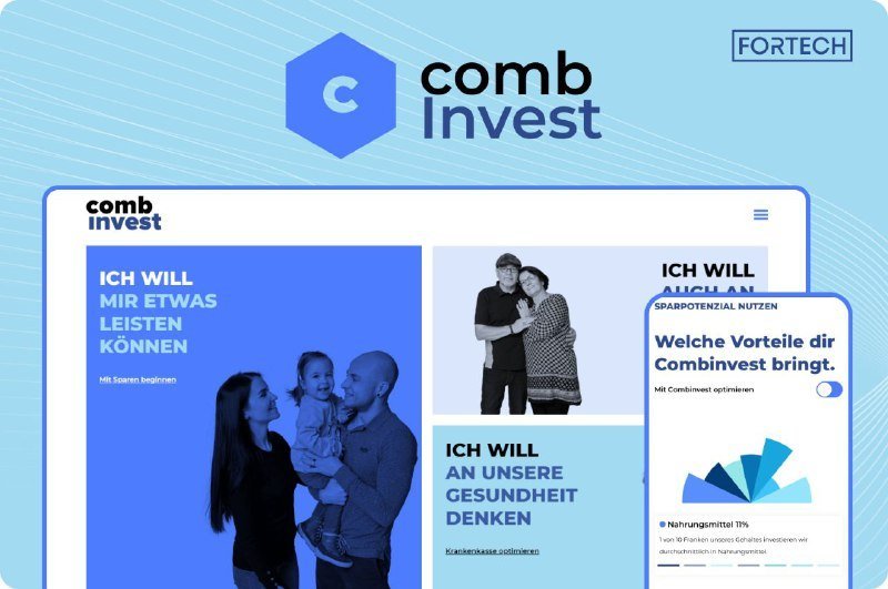 Combinvest. Как с помощью мобильного приложения выбрать лучшую страховку и пенсионную систему?