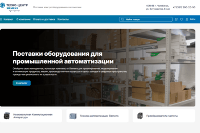 SEO-продвижение и создание сайта для ООО «Техно-Центр»