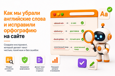 Собрали ИИ для проверки сайтов, нашли ошибку, скрывавшую полсайта от поиска.