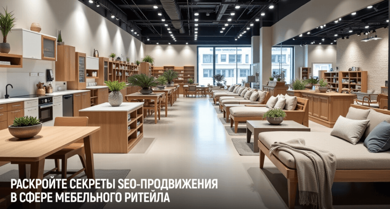 Как мы увеличили органический трафик мебельного магазина на 57% за 5 месяцев