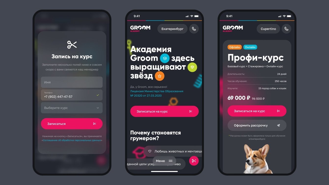 Школа груминга Академия Groom