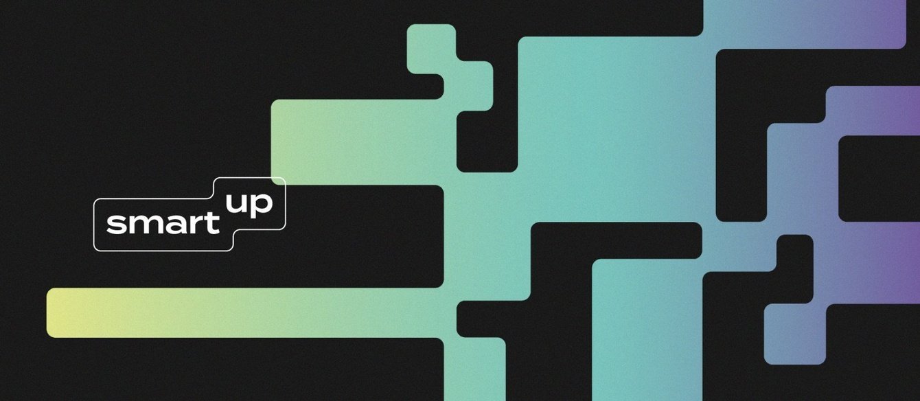 Логотип и фирстиль для IT-бренда Smartup
