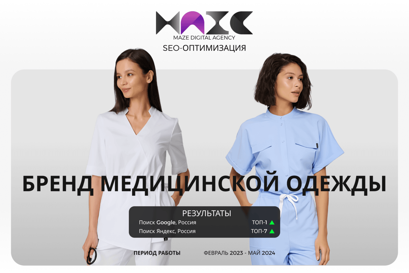 Как мы обошли маркетплейсы в нише медицинской одежды