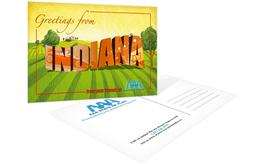 Дизайн поздравительных открыток в корпоративном стиле