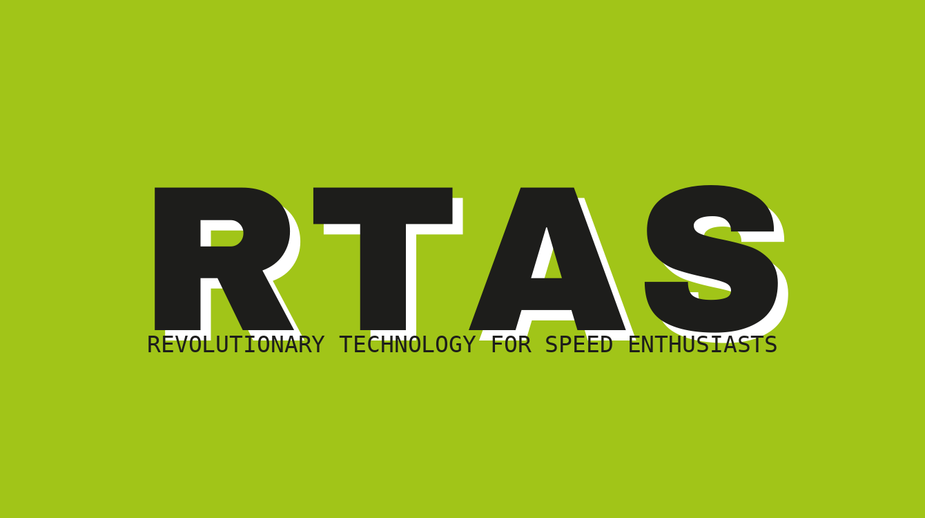 RTAS: агрессивная айдентика для авто-тюнинг-центра в эстетике спорткаров