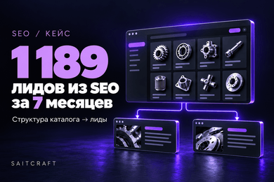Как масштабировать SEO сложного B2B-каталога: 1 189 лидов за 7 месяцев