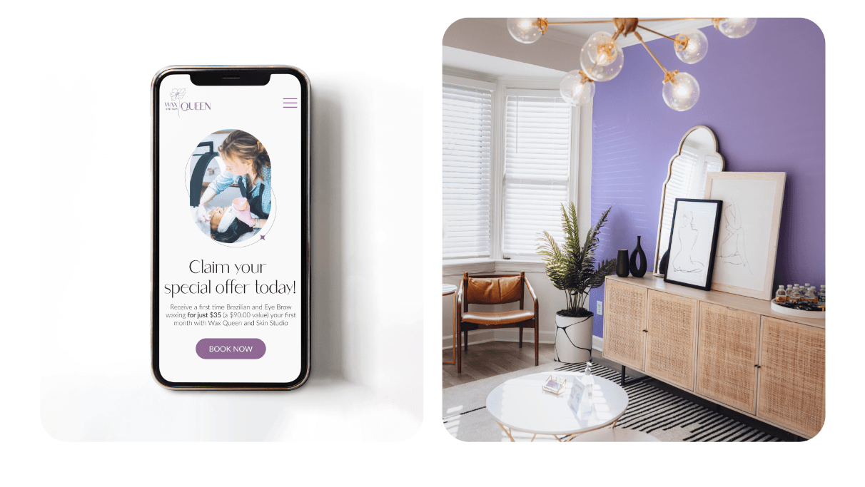 Редизайн сайта для салона красоты в США