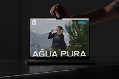 Редизайн бренда и создание сайта Agua Pura