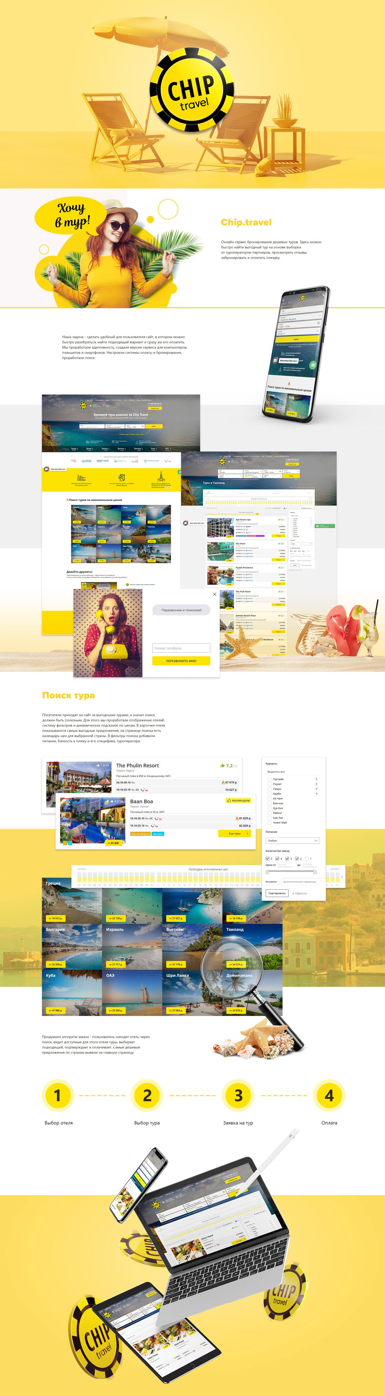 Chip.Travel - сервис поиска и онлайн-бронирования туров
