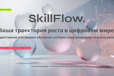 Смысловая упаковка и разработка B2B-питч-дека для адаптивной EdTech-платформы SkillFlow