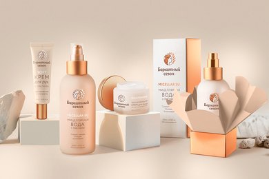 Брендинг косметической марки Бархатный Сезон